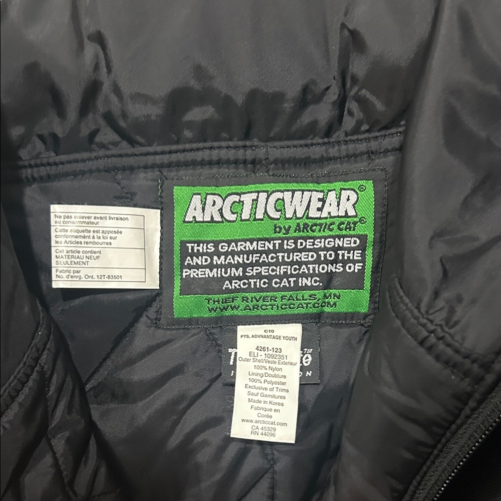 Arctic Cat Child-10 Snowmobile Pant - Picture 11 of 12